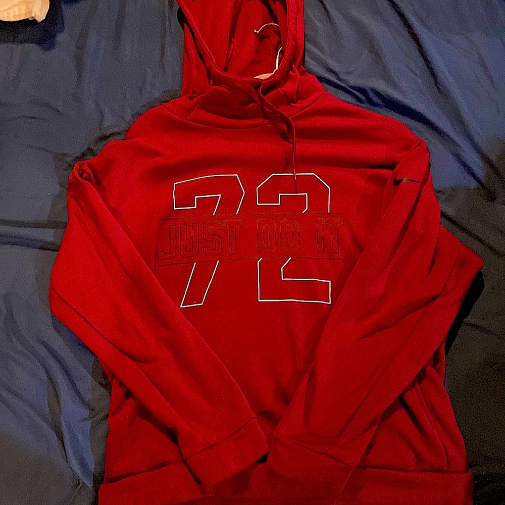 Medium Nike just do it logo hoodie